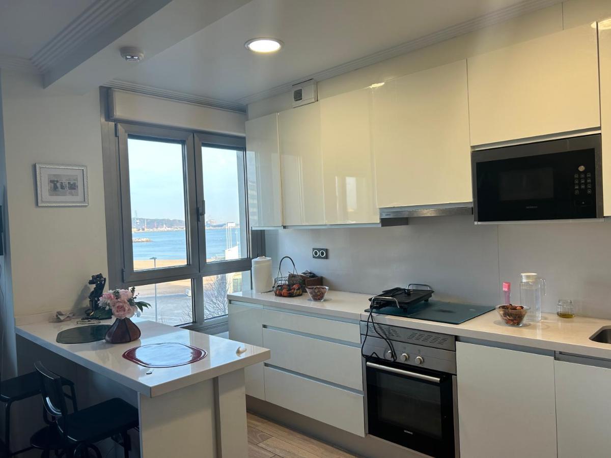 Residencial Playa Poniente 66 De Gijonアパートメント エクステリア 写真